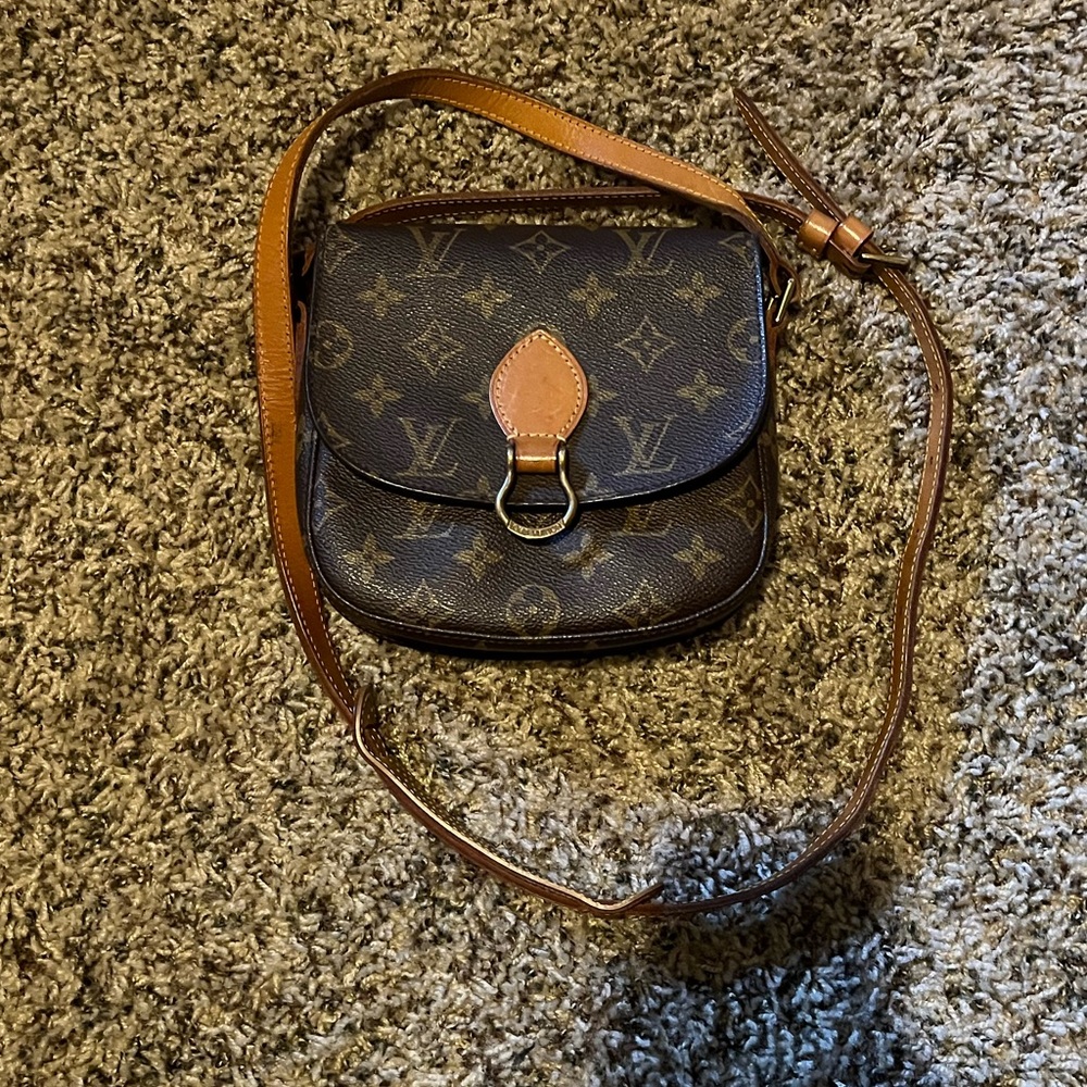 Louis Vuitton Brown Monogram Crossbody Bag